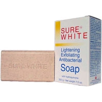 Sure White Toning Exfoliating Soap 200g