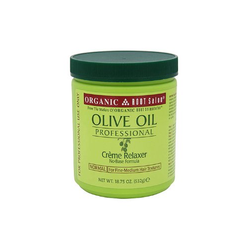 Organic Root Salon Olive Oil Professional Creme Relaxer Normal 1800G
