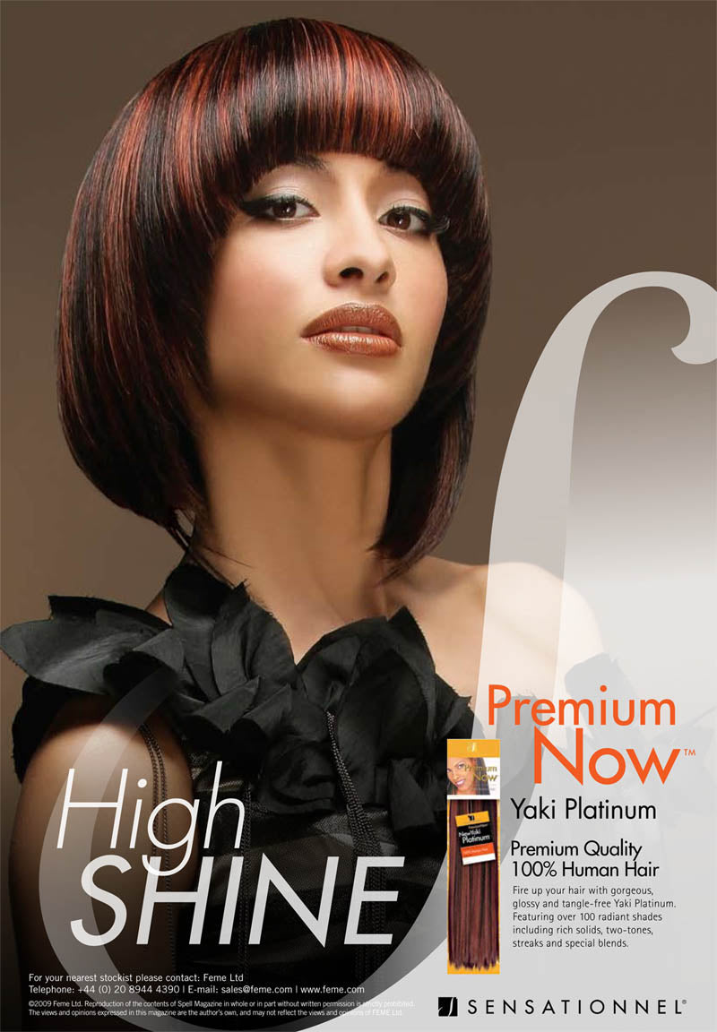 Sensationnel Premium Now New Yaki Platinum Weave 100% Human Hair Extensions