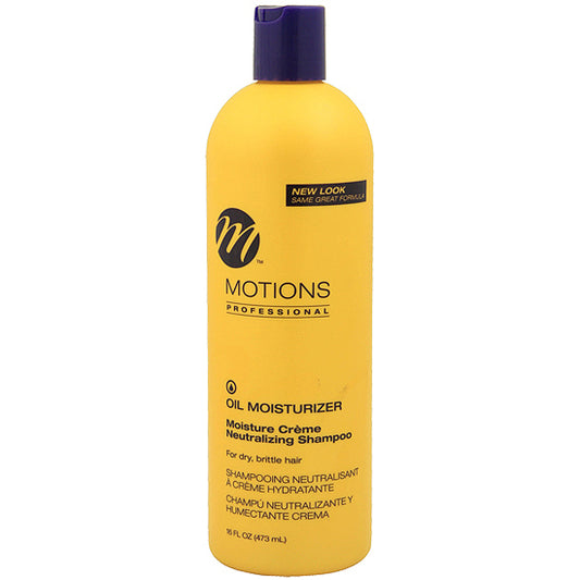 Motions Oil Moisturizer Moisture Creme Neutralizing Shampoo 16Oz.
