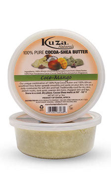 Kuza 100% Pure Cocoa-Shea Butter Coco-Mango 8oz