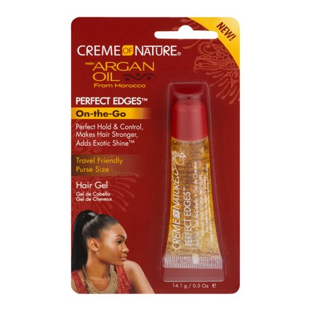 Creme Of Nature Argan Oil Perfect Edges On-the-Go Hair Gel (TRAVEL SIZE) - 0.5 oz.