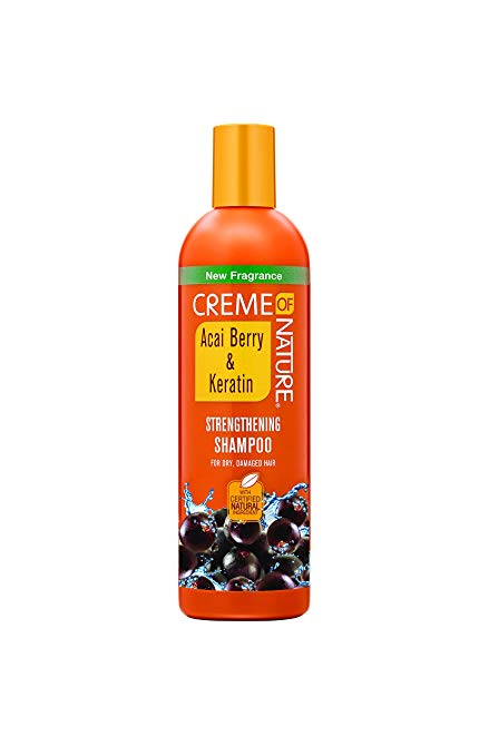 Creme Of Nature Acai Berry & Keratin Strengthening Shampoo 12 Fl. Oz