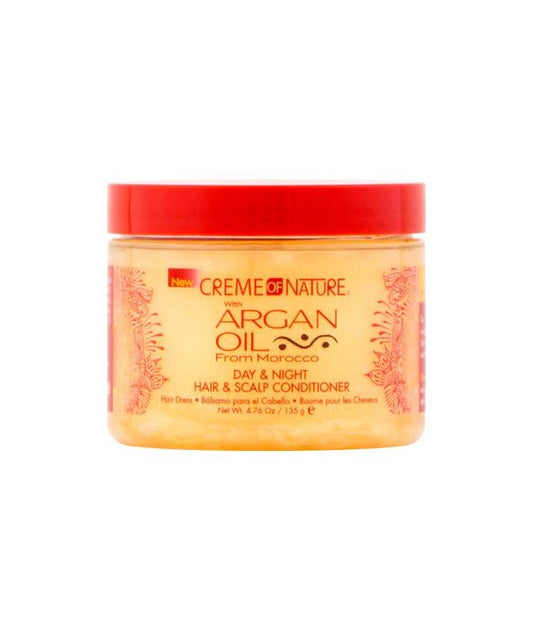 Creme Of Nature Argan Oil Day And Night Hair And Scalp Cconditioner 4.76 Oz