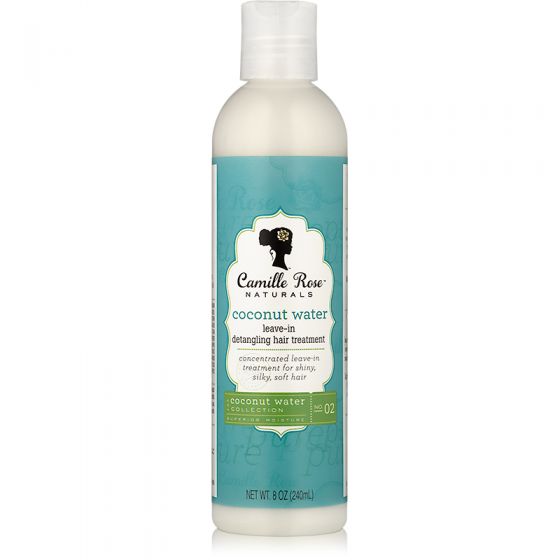 Camille Rose Naturals Coconut Water Leave In Detangling Hair Treatment - 8 Oz