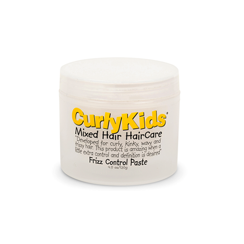 Curly Kids Mixed Hair HairCare Frizz Control Paste - 4 Oz 