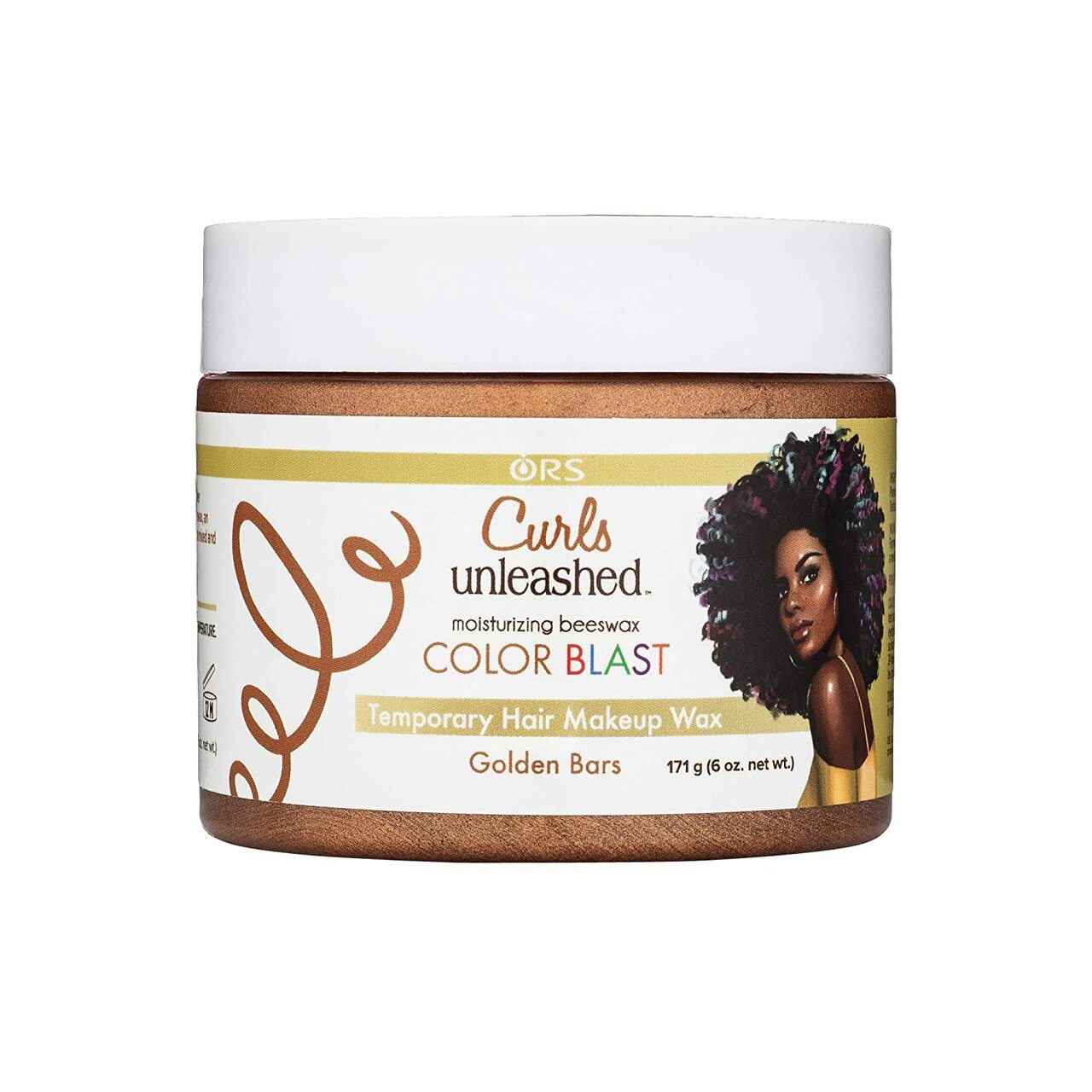 ORS- Curls Unleashed Color Blast Temporary Hair Makeup Wax - Golden Bars 6Oz