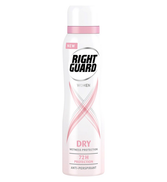 Right Guard Xtreme Women Dry 72H Anti-Perspirant Deodorant - 150ml 