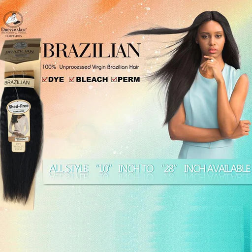 Dressmaker Temptation Virgin Brazilian Hair - Kinky Straight All Lengths