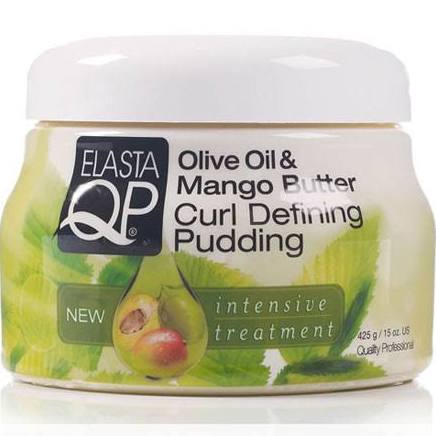 ElastaQP QP Olive Oil and Mango Butter Curl Defining Pudding