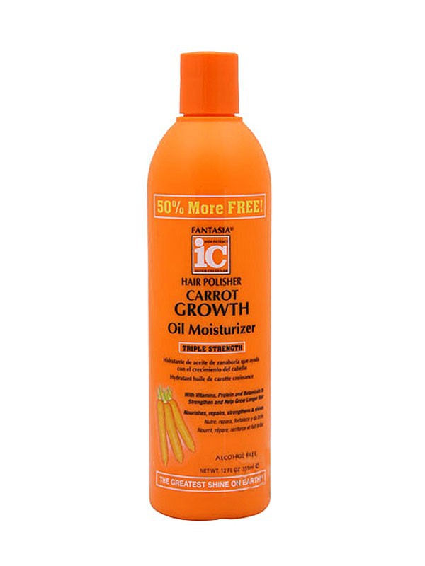 Fantasia IC Hair Polisher Carrot Growth Oil Moisturizer 355ml