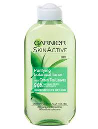 Garnier SkinActive Purifycal Botanical Toner Green Tea Leaves   200 ml