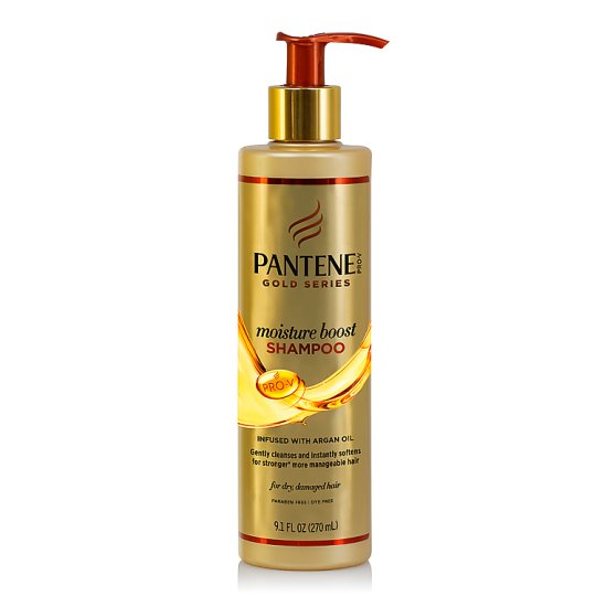 Pantene Gold Series Moisture Boost Shampoo - 9.1 Oz