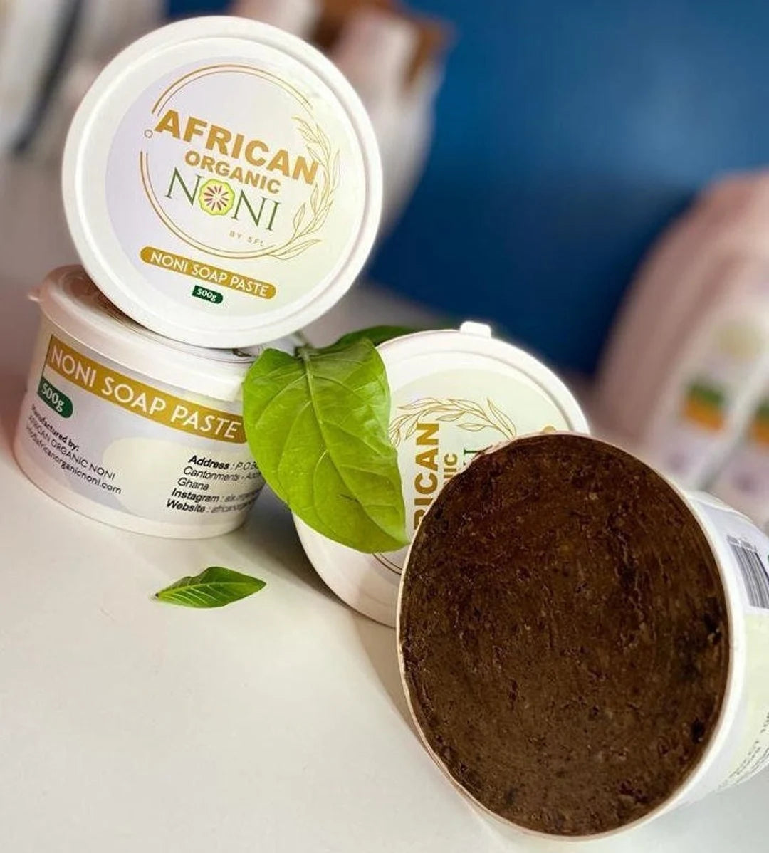 African Organic Noni Soap Paste - 500g