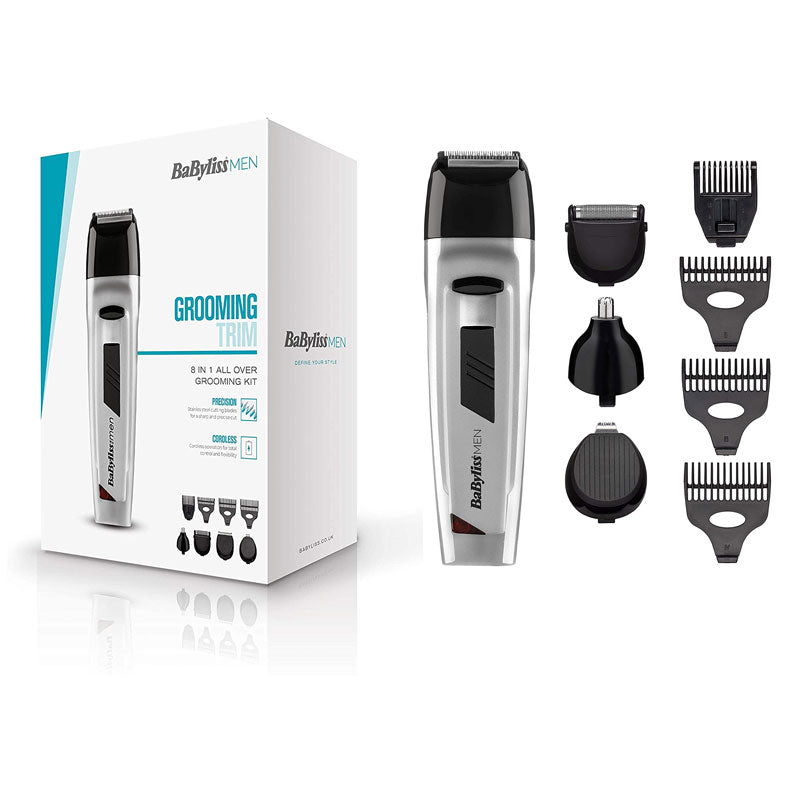 BaBylissMEN 8 in 1 All Over Face and Body Trimmer