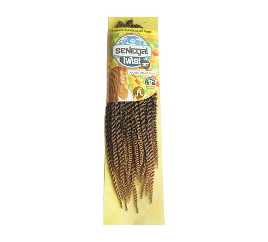 Jazzy Hair Senegal Twist Crochet Braid Hair - 20"