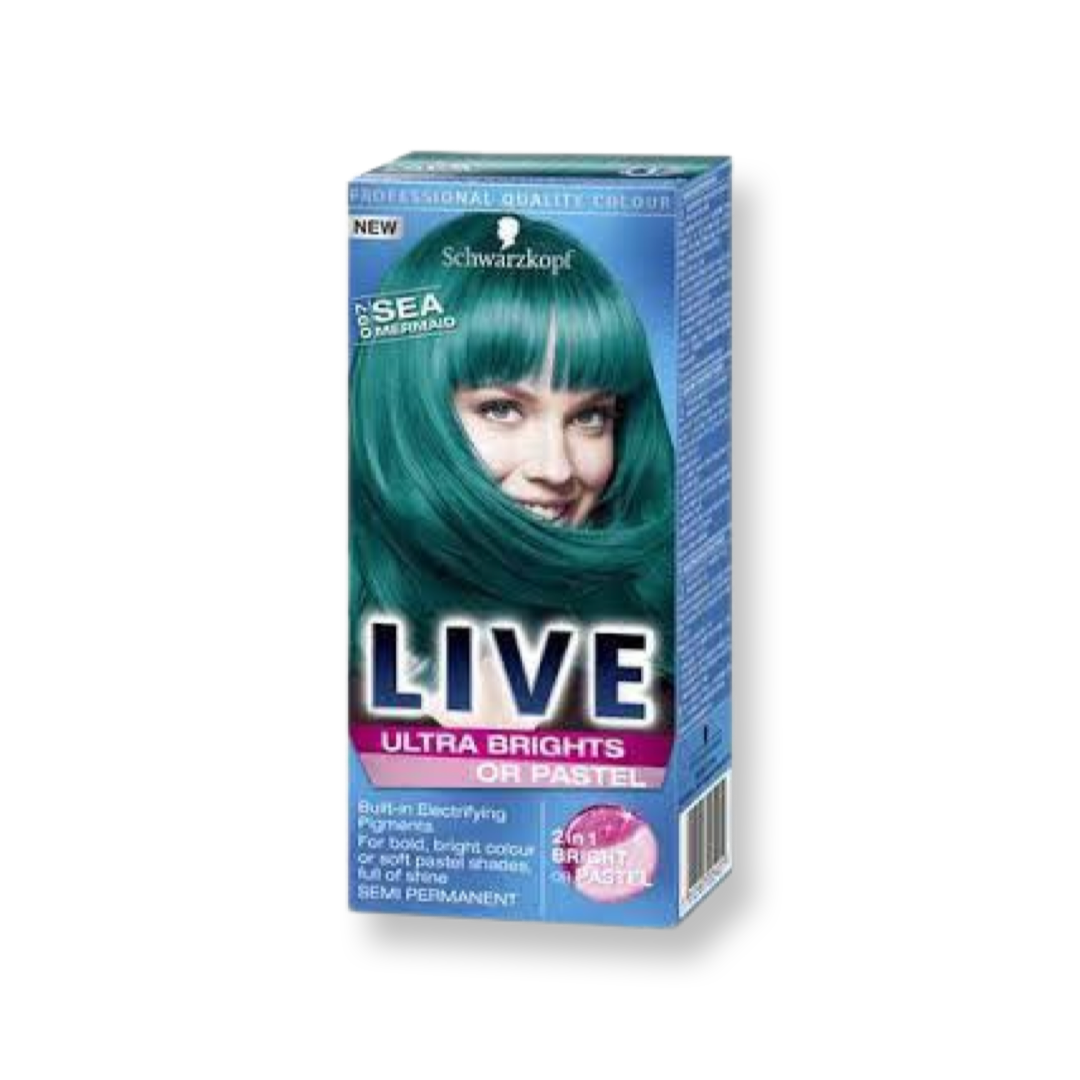 Schwarzkopf LIVE Ultra Brights & Pastel 2in1 Semi Permanent Hair Dyes