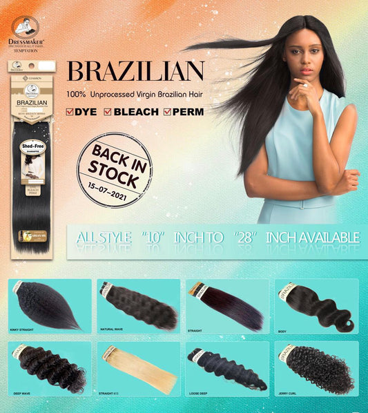 Dressmaker Temptation Virgin Brazilian Hair