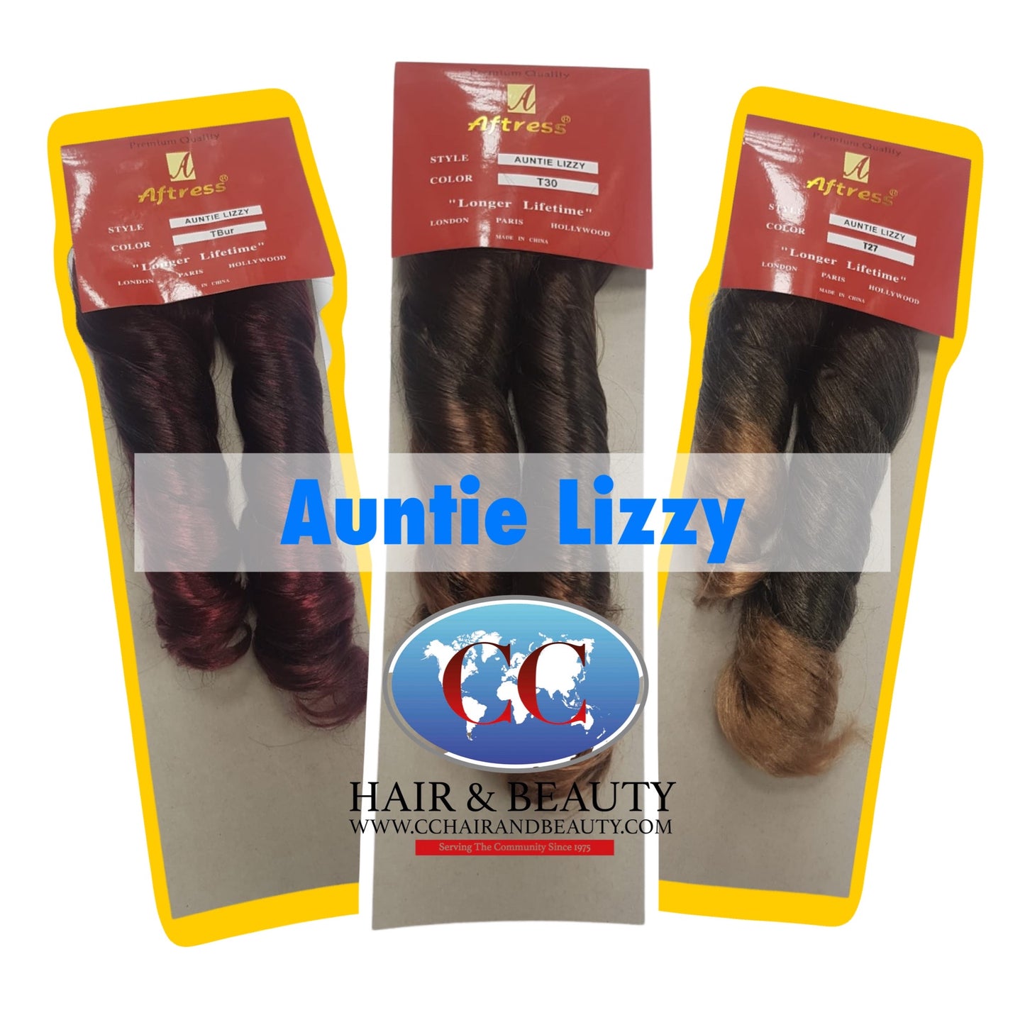Aftress Auntie Lizzy Synthetic Hair Braiding