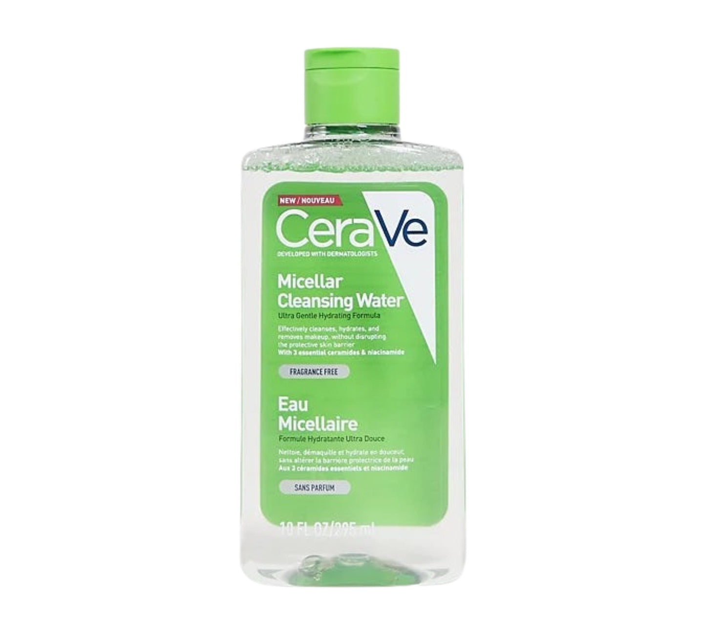 CeraVe Micellar Cleansing Water with Niacinamide & Ceramides for All Skin Types - 295ml