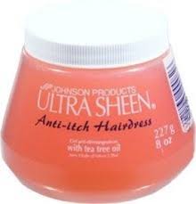 ULTRA SHEEN anti-itch hairdress - 8 Oz