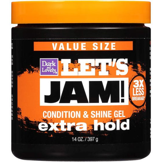 Dark & Lovely Let’s Jam Condition And Shine Gels Extra Hold