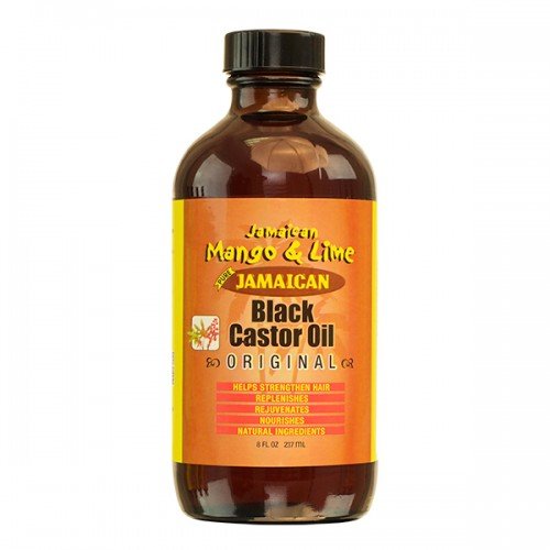 Jamaican Mango & Lime Pure Organic Black Castor Oil Treatment Original - 8 Oz