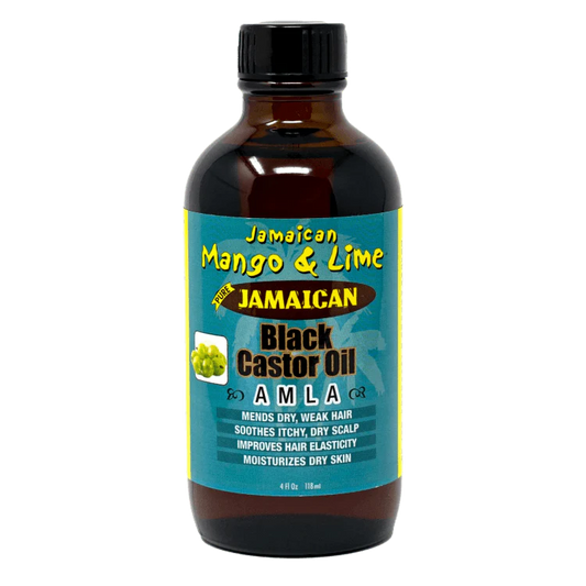 Jamaican Mango & Lime Black Castor Oil - Amla - 4oz