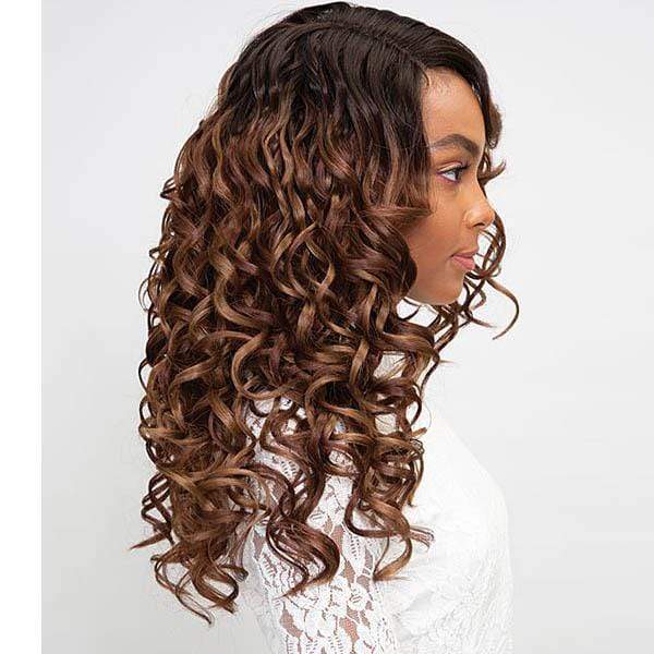 Janet Collection Extended Part Swiss Lace Front Wig - Syndra