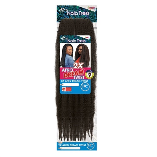 Janet Collection Nala Tress Afro Syn - 2x Afro Dream Twist 18"