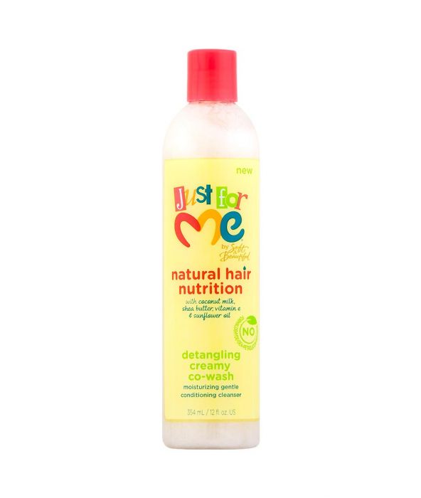 Just For Me Natural Hair Nutrition Detangling Creamy Co-Wash 12 Oz