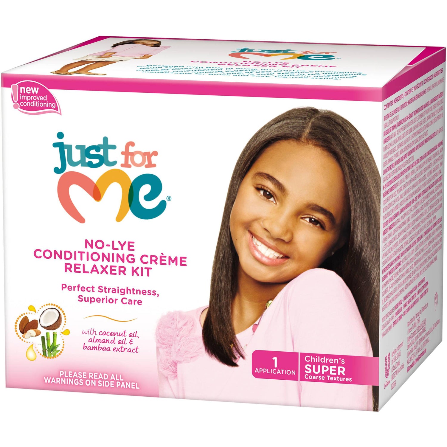 Soft & Beautiful Just for Me! No-Lye Conditioning Creme Relaxer Super