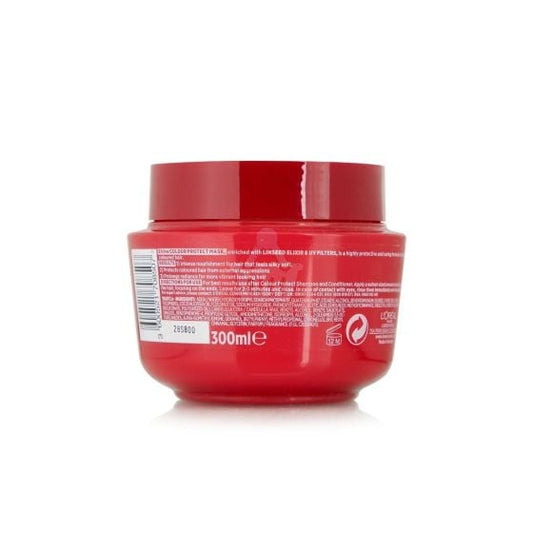 L'Oreal Elvive Colour Protect Hair Mask Enrinched with Red Peony - 300ml