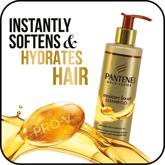 Pantene Gold Series Moisture Boost Shampoo - 9.1 Oz
