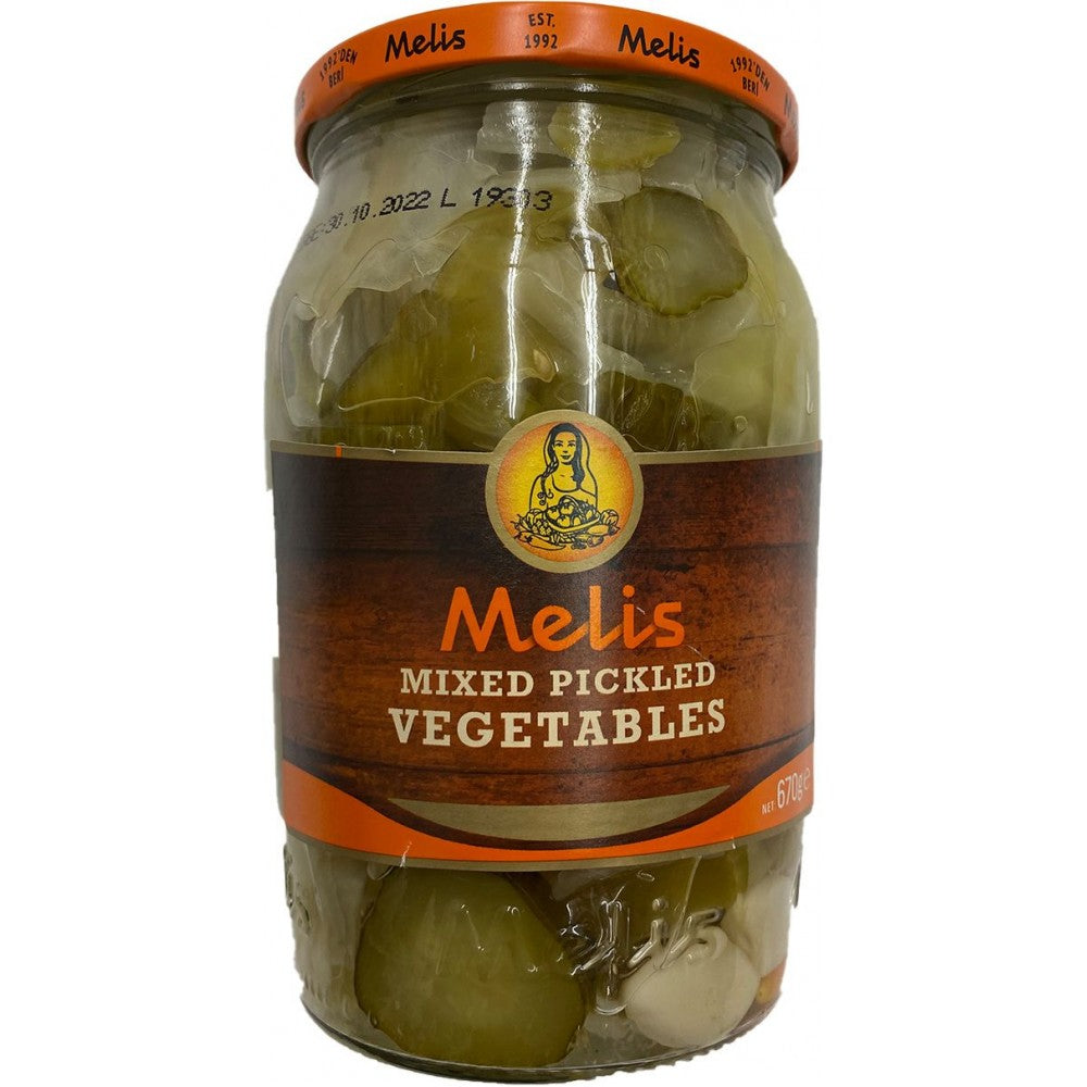 Melis Mixed Pickled Vegetables 670g CC Hair & Beauty