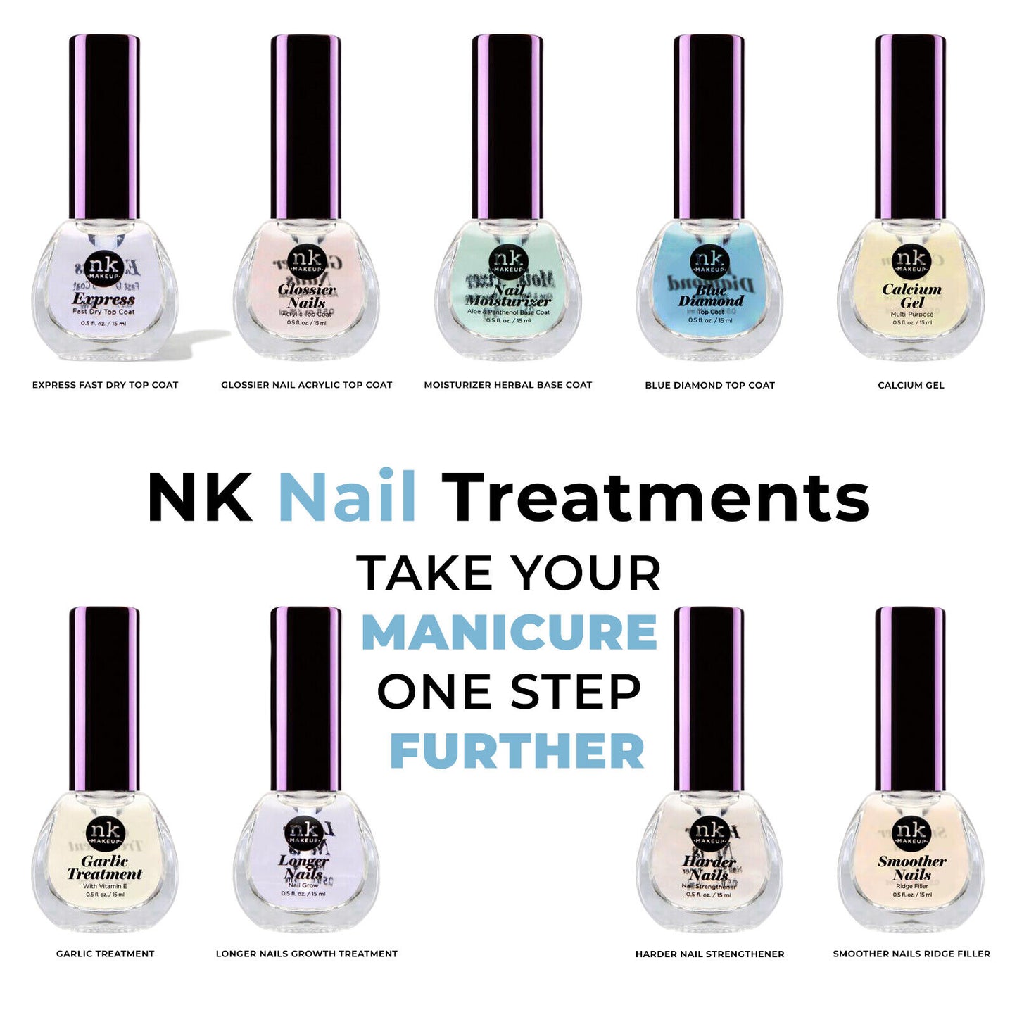 Nicka K Makeup up Nail Treatments