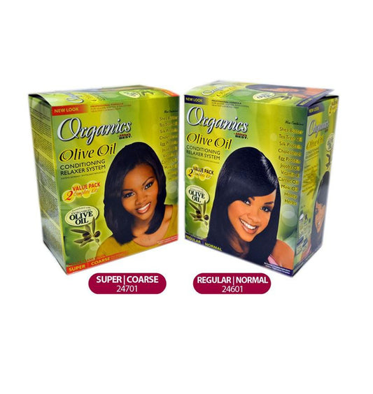 Africas Best Originals Olive Oil Conditioning Relaxer 2 Value Pack