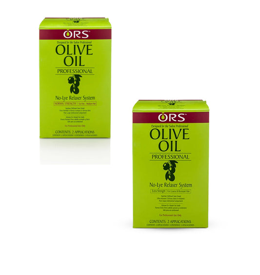 Organic Root Stimulator Olive Oil Professional No-Lye Hair Relaxer System