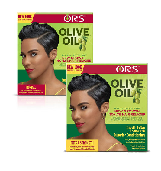 Organic Root Stimulator Olive Oil New Growth No-Lye Hair Relaxer