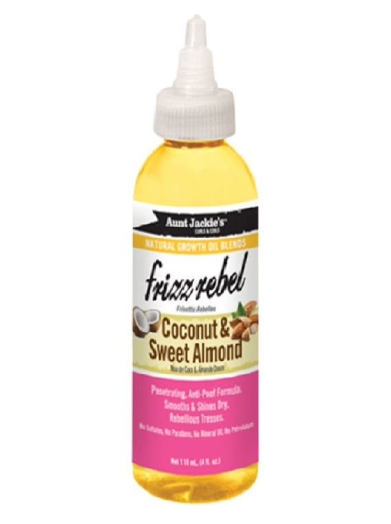 Aunt Jackie's Curls And Coils Natural Growth Oil Blends Balance Grapeseed And Avocado 4 Oz