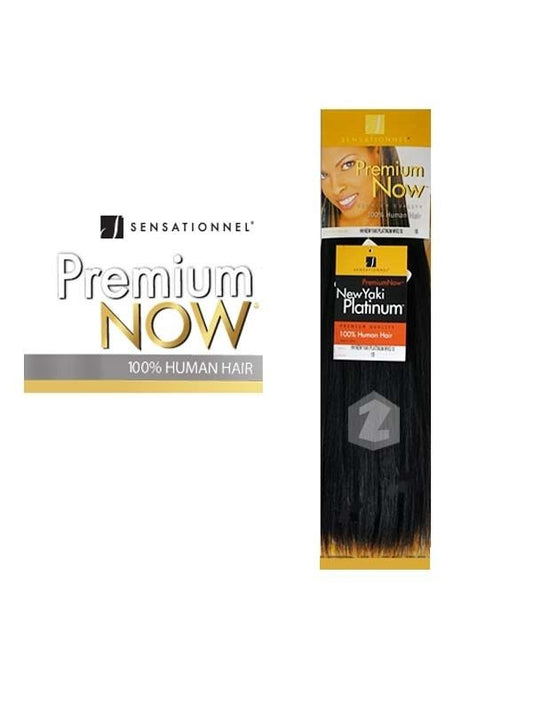 Premium Now Human Hair Extensions Yaki Weave