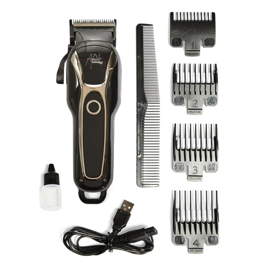 Professioanl Cordless Turbo Hair Clipper with USB charging
