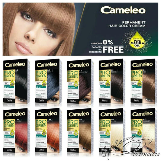 Professional Delia Cameleo Pro Green Permanent Hair Color Dye 0% Ammonia