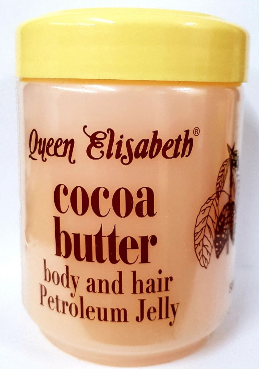 Queen Elizabeth cocoa butter body and hair petroleum Jelly 500ml CC