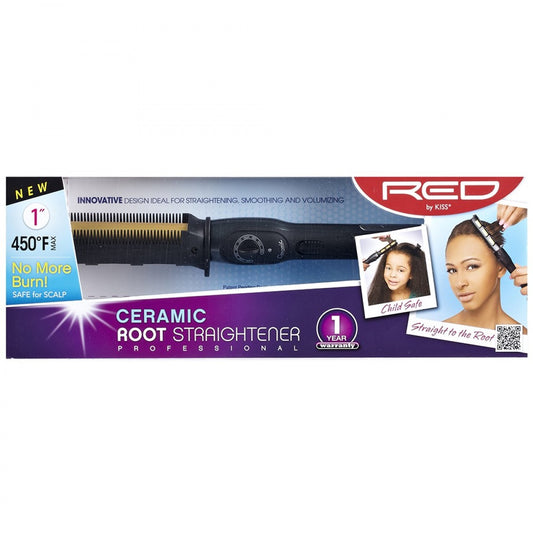 Red By Kiss Ceramic edge Straightener Professional 