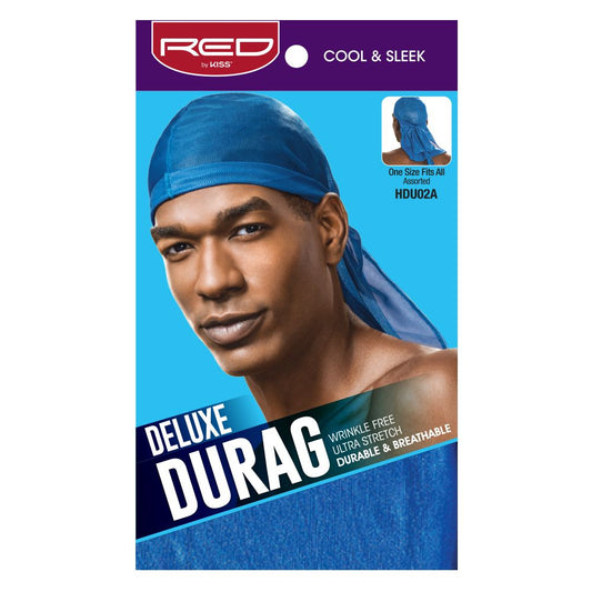 Red by Kiss Deluxe Durag Assorted - HDU02A