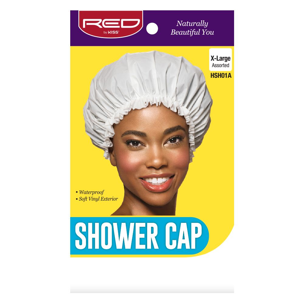 Red by Kiss Shower Cap Assorted X-Large - HSH01A