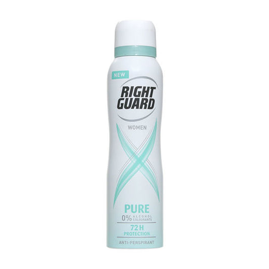 Right Guard Xtreme Women Pure 72H Anti-Perspirant Deodorant - 150ml 