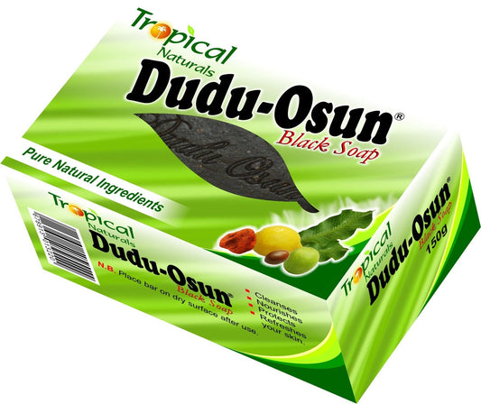 Tropical Naturals Dudu Osun Black Soap 150gm For Psoriasis,Eczema,Acne,Fungus
