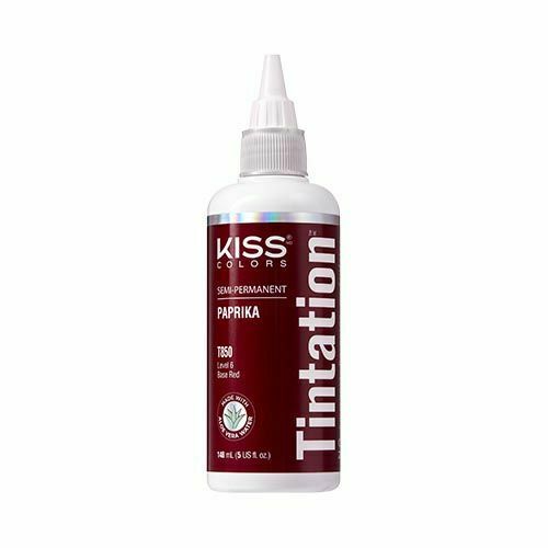 Kiss Colors Tintation Semi Permanent Hair Color With Aloe Vera Water -5Oz